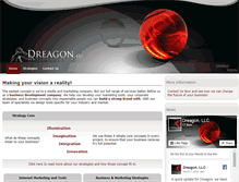 Tablet Screenshot of dreagon.com